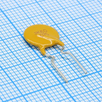 JK60-075 - Предохранитель самовосстанавливающийся 60В 40A 0.75А(удержание) 1.5А(отключение) 5сек 0.92Вт 0.25Ом перед отключением