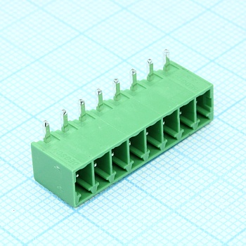 15EDGRC-3.81-09P-14-00A(H) - Разъемный клеммный блок на плату, 9 контактов. Серия 15EDGRC-3.81