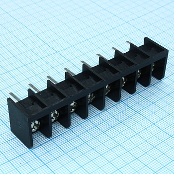 DG46S-B-08P-13-00A(H) - Барьерный клеммный блок 8 контактов. Серия DG46S-B