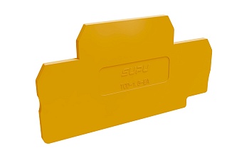 Торцевая крышка TCD1.5-2-OG-EA - Торцевая крышка для клемм TCD1.5-2-..., цвет: оранжевый