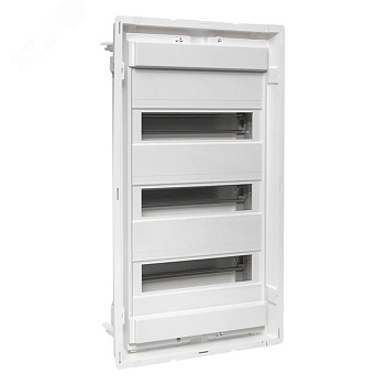 Основание силового щита Nova с DIN-рейками 36мод. IP40 PROxima nv-pbase-36