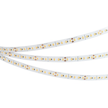 Лента RT-A140-10mm 24V Warm3000 SUN (20 W/m, IP20, 2835, 5m) 037831 - Светодиодная лента RT-A140, открытая. Светодиоды 2835, 140 шт/м (700 шт на 5 м), белая плата, ширина 10.5 мм, скотч 3M. Цвет ТЁПЛЫЙ 3000 K, цветопередача CRI>97 SUN (R9>90), угол 120°. 
