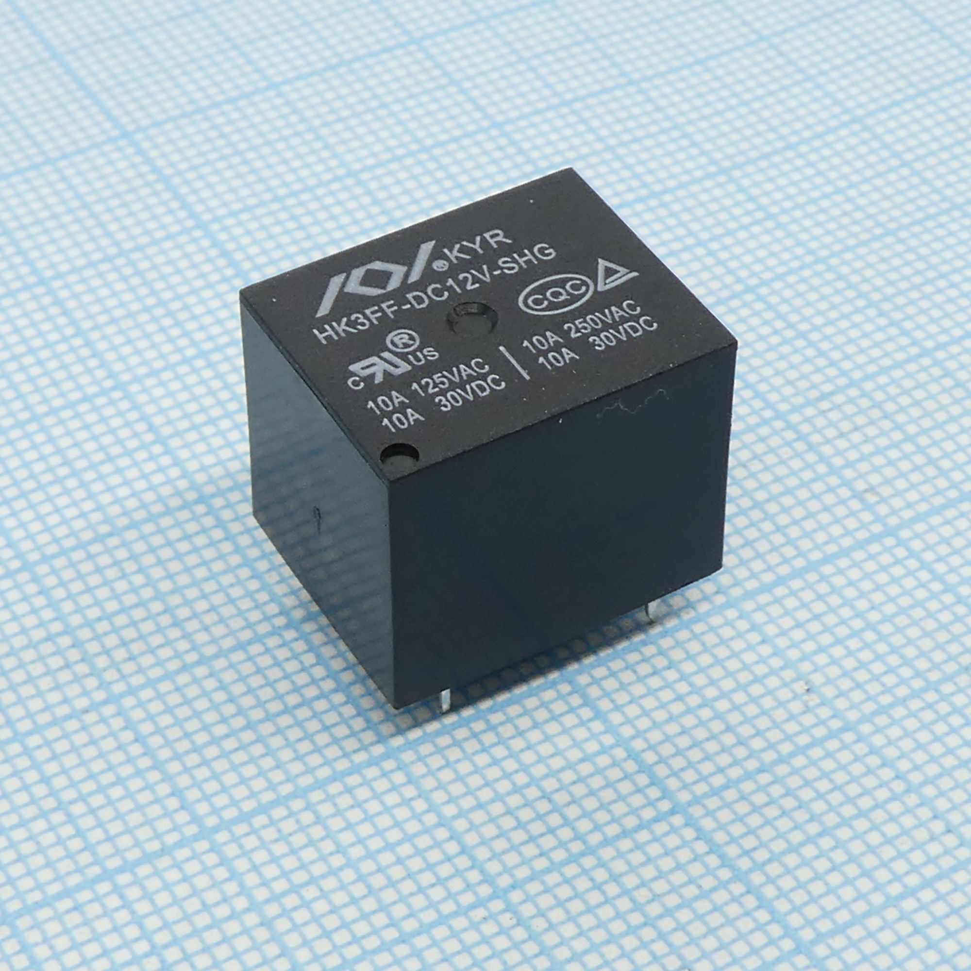 HK3FF-DC12V-SHG - Реле силовое, 10А одна контактная группа-два направления катушка 12В 0.36Вт