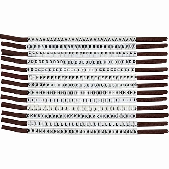 brd135039 - SCNC-15 A-M клипсы белые, 300шт/упак, для провода 3,8-4,6мм диаметра, легенда A-M