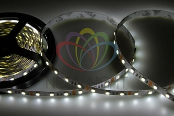 Лента светодиодная 12В, SMD5050, 14,4Вт/м, 60 LED/м, 6500K, 10мм, 5м, IP20 141-465