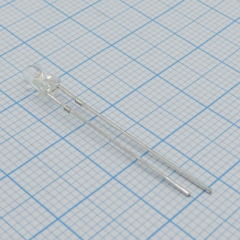 FYL-3014SUYC1A - Светодиод 3мм/желтый/590нм/3000мкд/прозрачный/30°