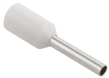 Наконечник НШВИ 0.75-8 бел. (уп.100шт) UGN10-C75-02-08