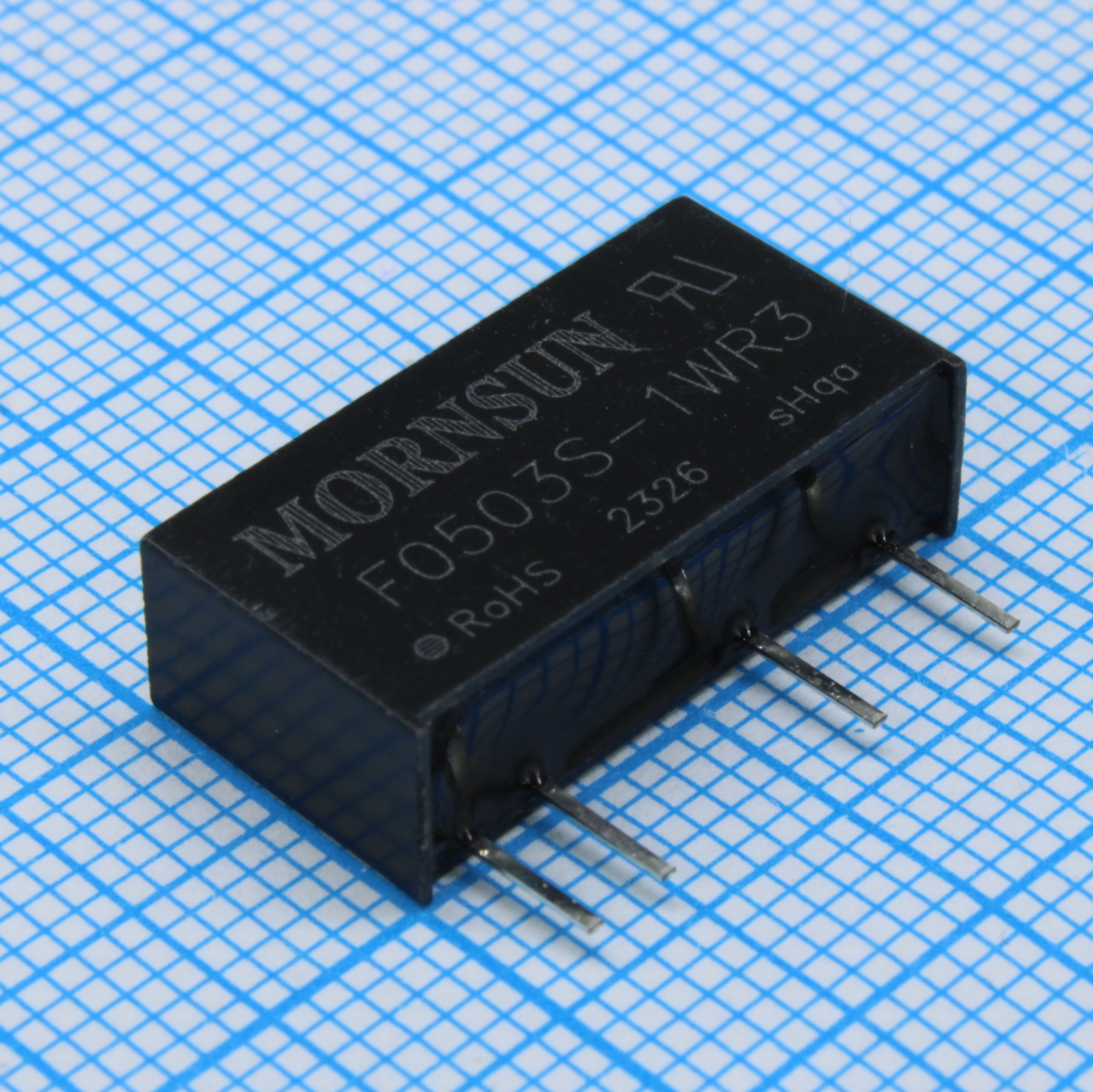 F0503S-1WR3 - Преобразователь DC/DC на печатную плату 1 Вт, вход 4.5...5.5 В, выход 3.3 В/0.303 А