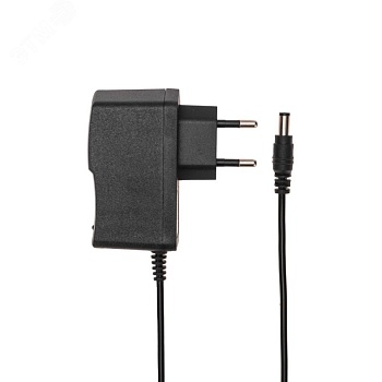 Блок питания (сетевой адаптер) AC 110-220В/DC 12В, 1А, 12ВТ с DC разъемом подключения 5,5х2,1 (IP43) 200-012-3