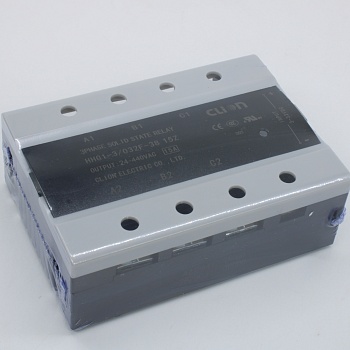HHG1-3/032F-38-15Z - Реле 3-32VDC, 15A/440VAC (zero-cross) трехфазное