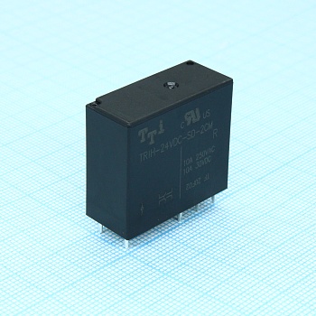 TRIH-24VDC-SD-2CM-R - миниатюрное 24VDC, 5А, 2переключения