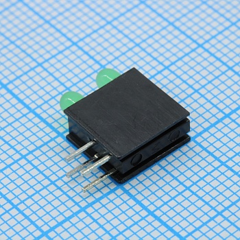 WP934EB/2GD - Индикатор Т-1 (3 мм) светодиодный на плату зеленый 565нм матовый 25мКд