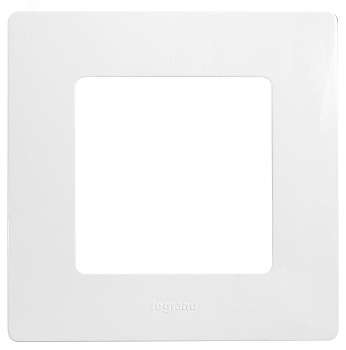 Рамка 1-м Etika бел. Leg 672501