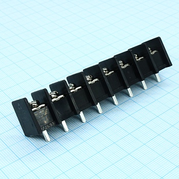 DG65C-B-08P-13-00A(H) - Барьерный клеммный блок 8 контактов. Серия DG65C-B