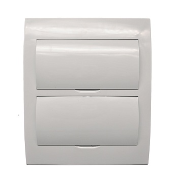 Бокс пластиковый ЩРВ-П-24 IP41 белый (белая дверца) 11-0225