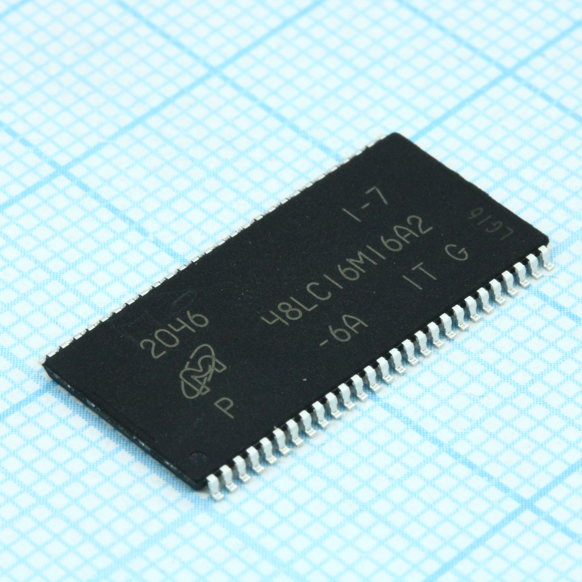 MT48LC16M16A2P-6A IT:G TR - Динамическое ОЗУ 256Мб 4Mx16x4 банка 167МГц 3,3В