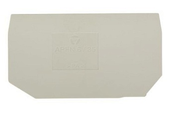 Крышка бок. APFN 6/35 - Крышка боковая, для клемм WKFN 6..., цвет: серый