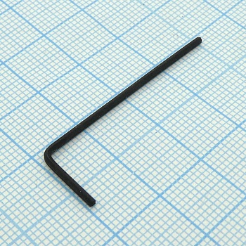 Шестигранник 350  SW 1,3 -  шестигранник, форма С 6.3, выполнен из высококачественной хромованадиевой стали, полная закалка.