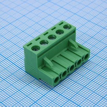 2EGTK-5.08-05P-14-00 - Разъемный клеммный блок, 5 контактов. Серия 2EGTK-5.08