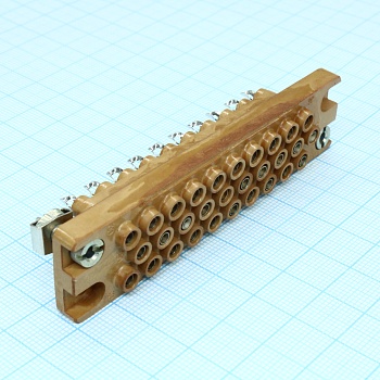 РП10-30 З розетка - Соединитель  низкочастотный, прямоугольный, внутреннего монтажа