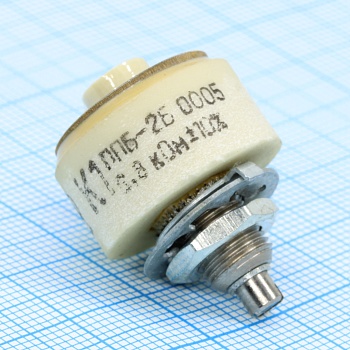 ППБ-2Б   6.8К ±10% - Резистор переменный проволочный 6.8кОм ±10% 2Вт