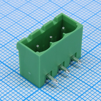 2EDGRC-5.0-03P-14-100A(H) - Разъемный клеммный блок на плату, 3 контакта. Серия 2EDGRC-5.0