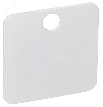 Бирка кабельная маркировочная У-153 (малый квадрат 28х28мм) UZMA-BIK-Y153-S