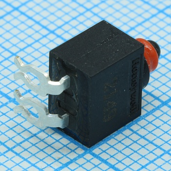 HD110V50A21 - микропереключатель плунжер герметичный SPNO 12В 0.1А 1.96Н боковое крепление