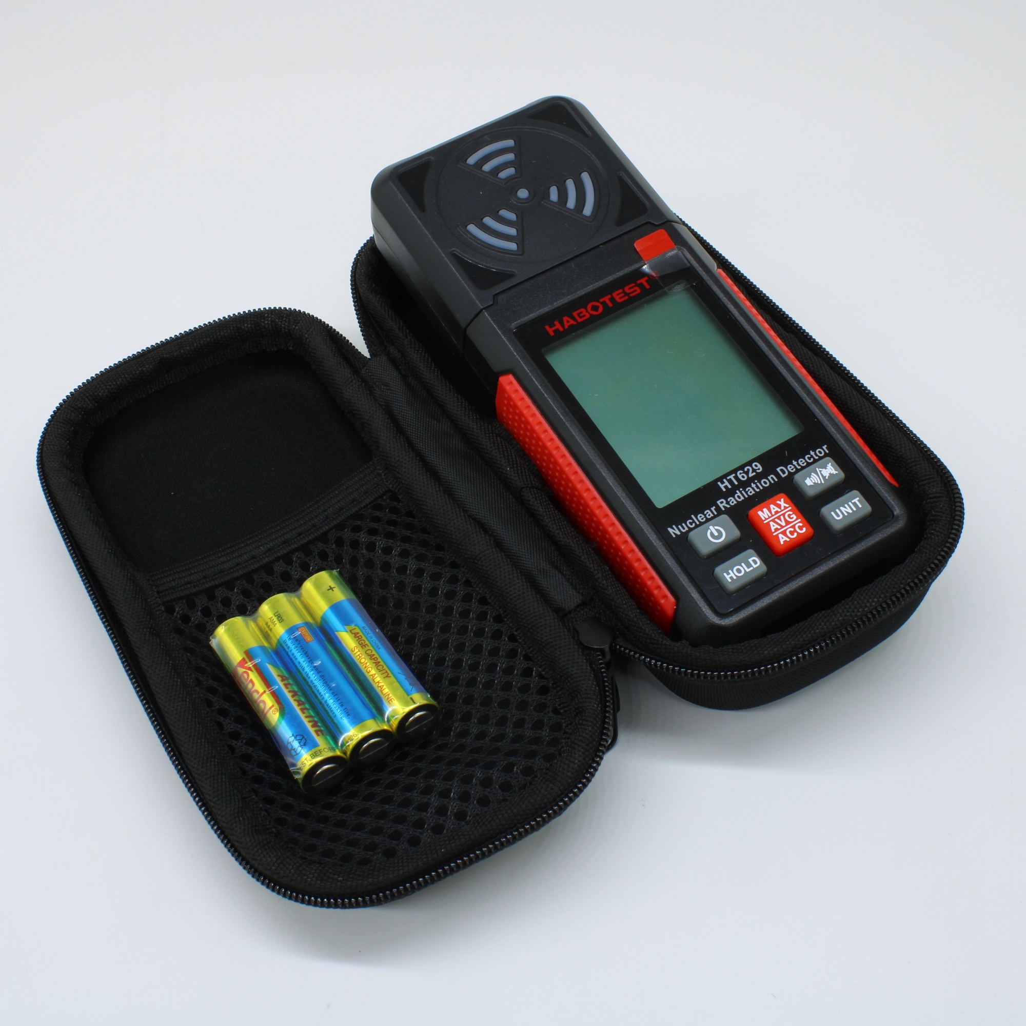 HT629 - Дозиметр, детектор ионизирующего излучения. Типы детектируемого излучения: гамма-излучение, рентгеновское излучение, бета-излучение