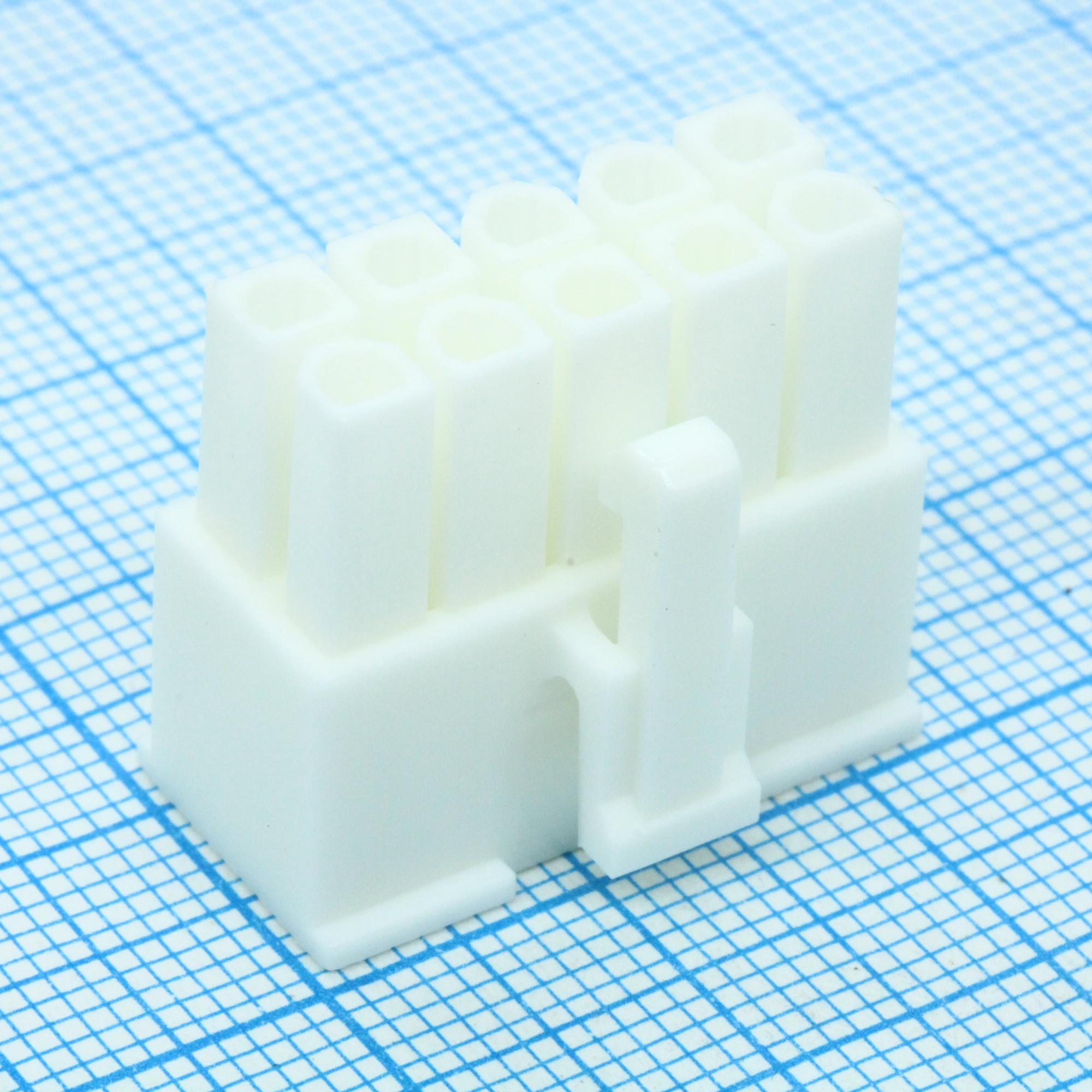 39012105 - Корпус разъема,  Гнездо, 10 конт.(2х5) шаг 4.2 мм Серия Mini-Fit Jr., пакет