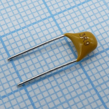 TS170R1H3R9C8BNB0R - Конденсатор керамический многослойный 3.9пФ 50В NPO ±0.25пФ радиальный 5.08мм 125°C россыпь