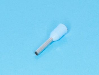 TIC-0.25-6 - Наконечник 6мм для обжима многожильного кабеля  0,25мм, изолированный, кратно 100шт.