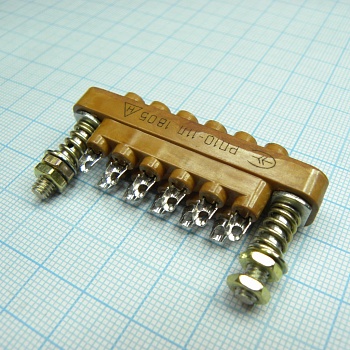 РП10-11 Л розетка - Соединитель  низкочастотный, прямоугольный, внутреннего монтажа