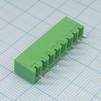 15EDGVC-3.81-08P-14-00A(H) - Разъемный клеммный блок на плату, 8 контактов. Серия 15EDGVC-3.81