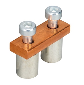 Соед. мостик VB WKN 150-2 - Соединительная перемычка, винтовая, не изолированная, 2 полюса, для клемм: WKN 150/U