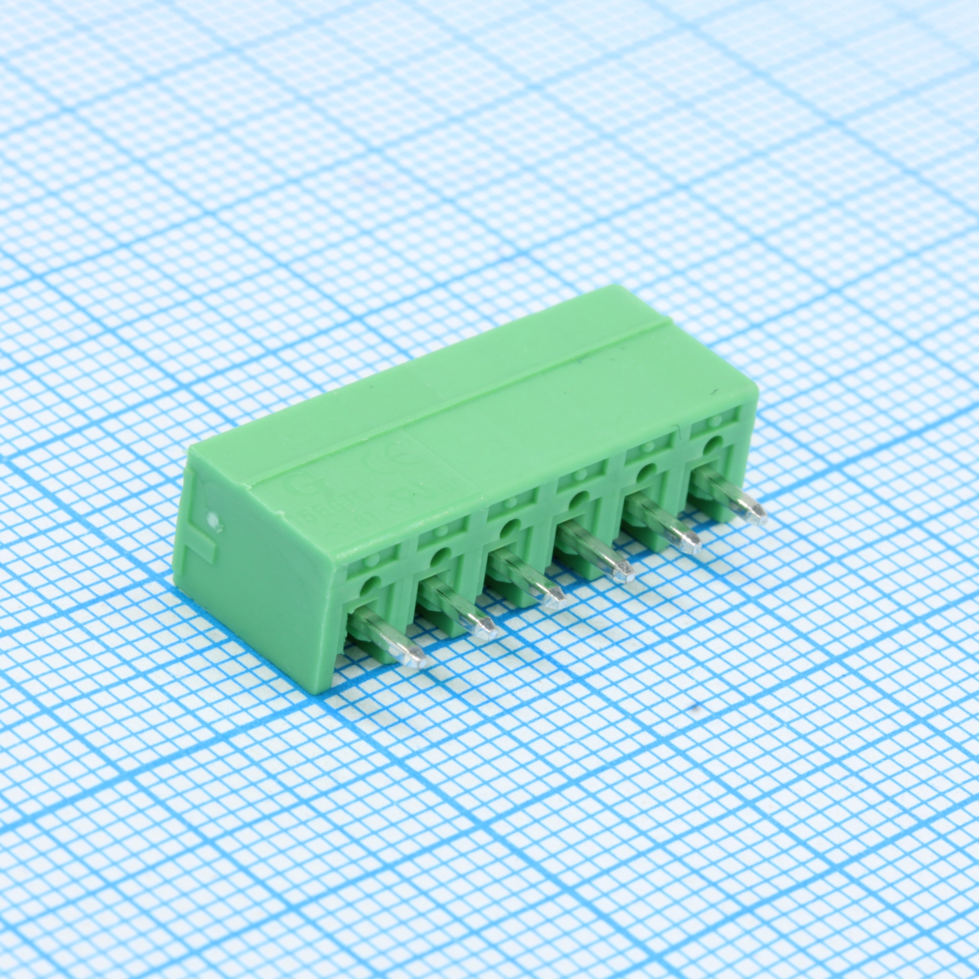 15EGTVC-3.81-06P-14-00 - Разъемный клеммный блок на панель, 6 контактов. Серия 15EGTVC-3.81