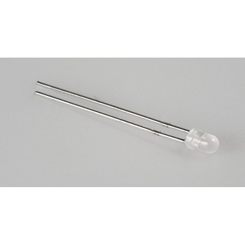 L-937EYW - Светодиод 3мм/красный/625нм/8-20мкд - желтый/588нм/5-10мкд/матовый белый/60° bi