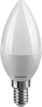 Лампа светодиодная 61 128 OLL-C37-8-230-6.5K-E14-FR 8Вт 61128