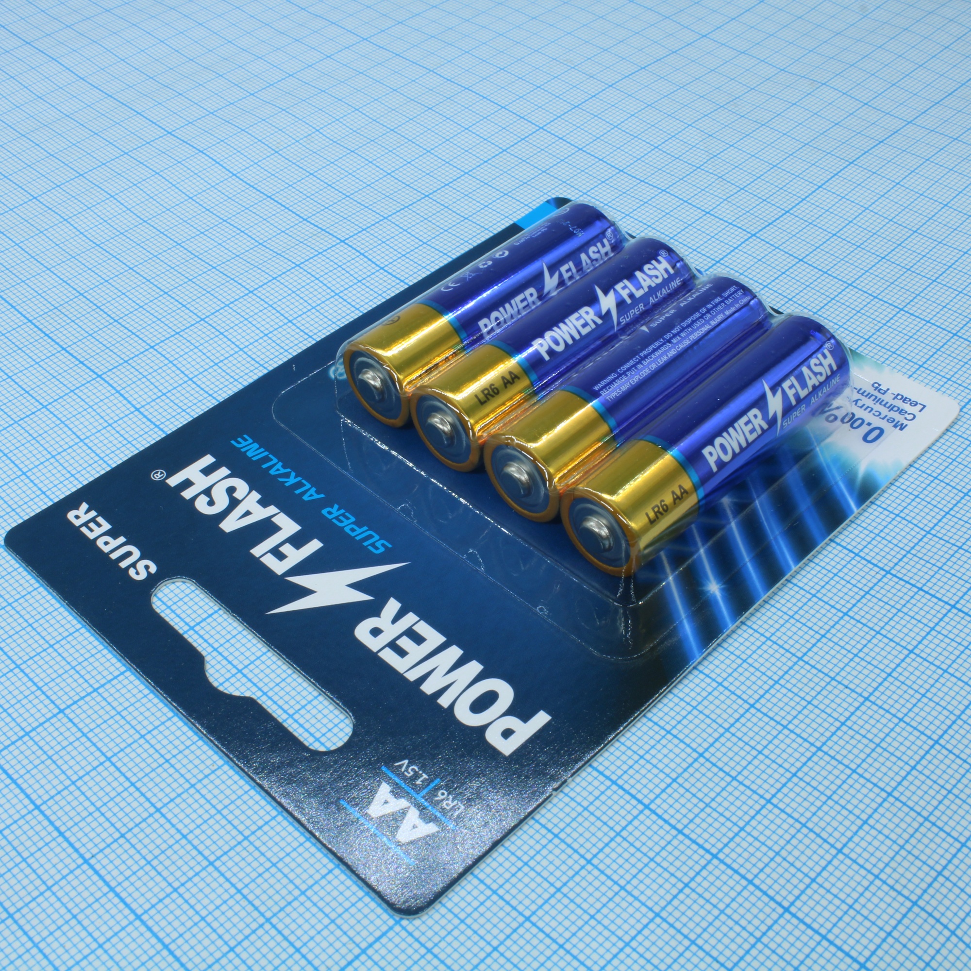 LR6 SUPER B4 - Элемент питания алкалиновый AA 1.5v BL4