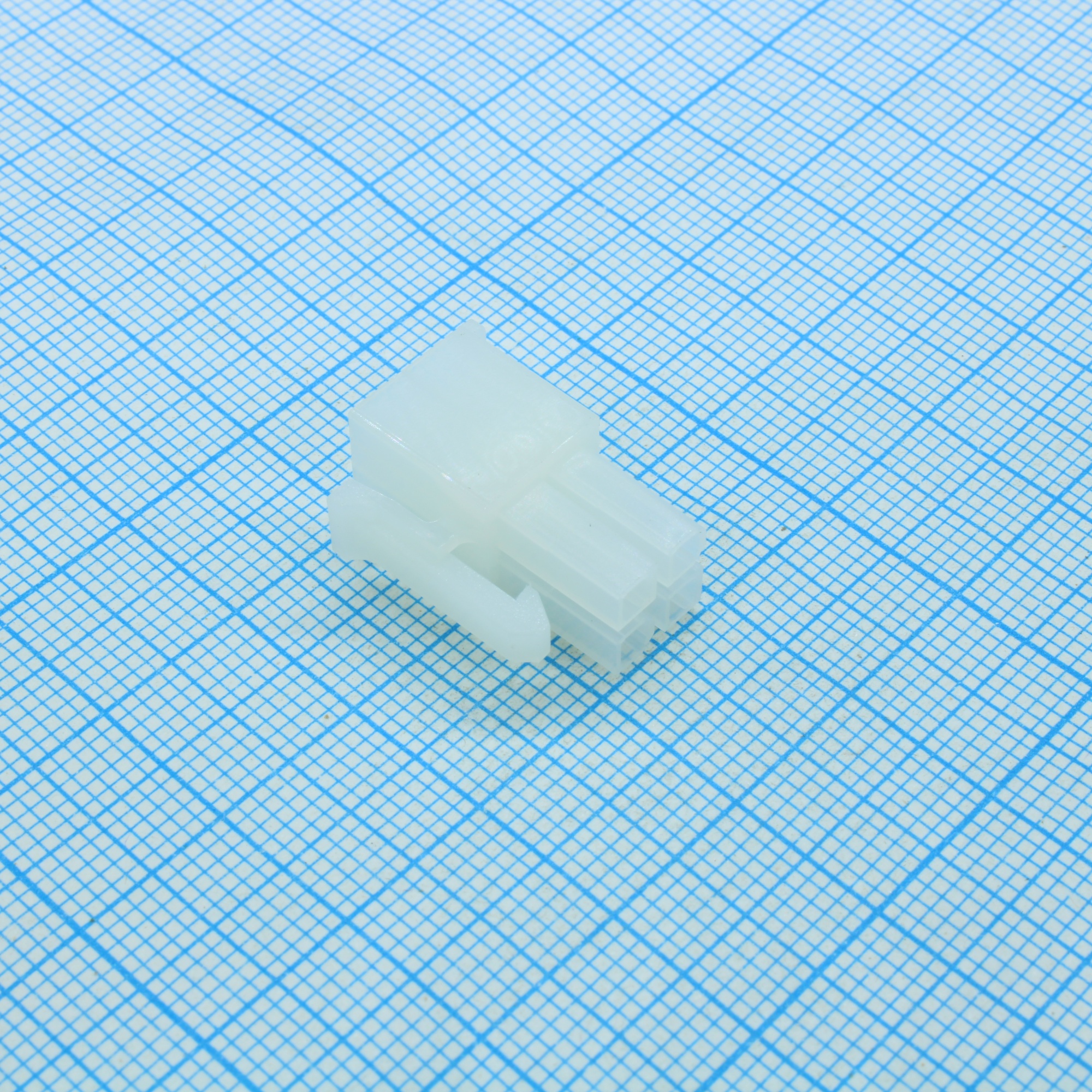 I-DS1073-02-SCT02X2 - Корпус разъема, Mini-Fit, 4 конт (2х2), гнездо на кабель, шаг 4,2мм, требуются контакты T-DS1073-02-SC600