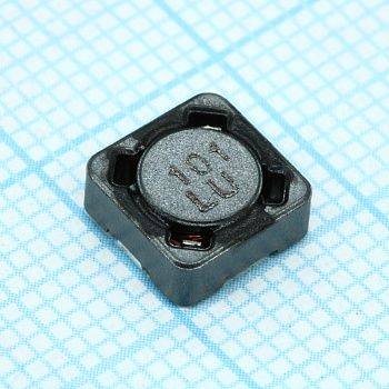 CDRH73NP-101MC - Силовая SMD индуктивность 100мкГн ±20% 0.5A 0.79Ом c магнитным экраном