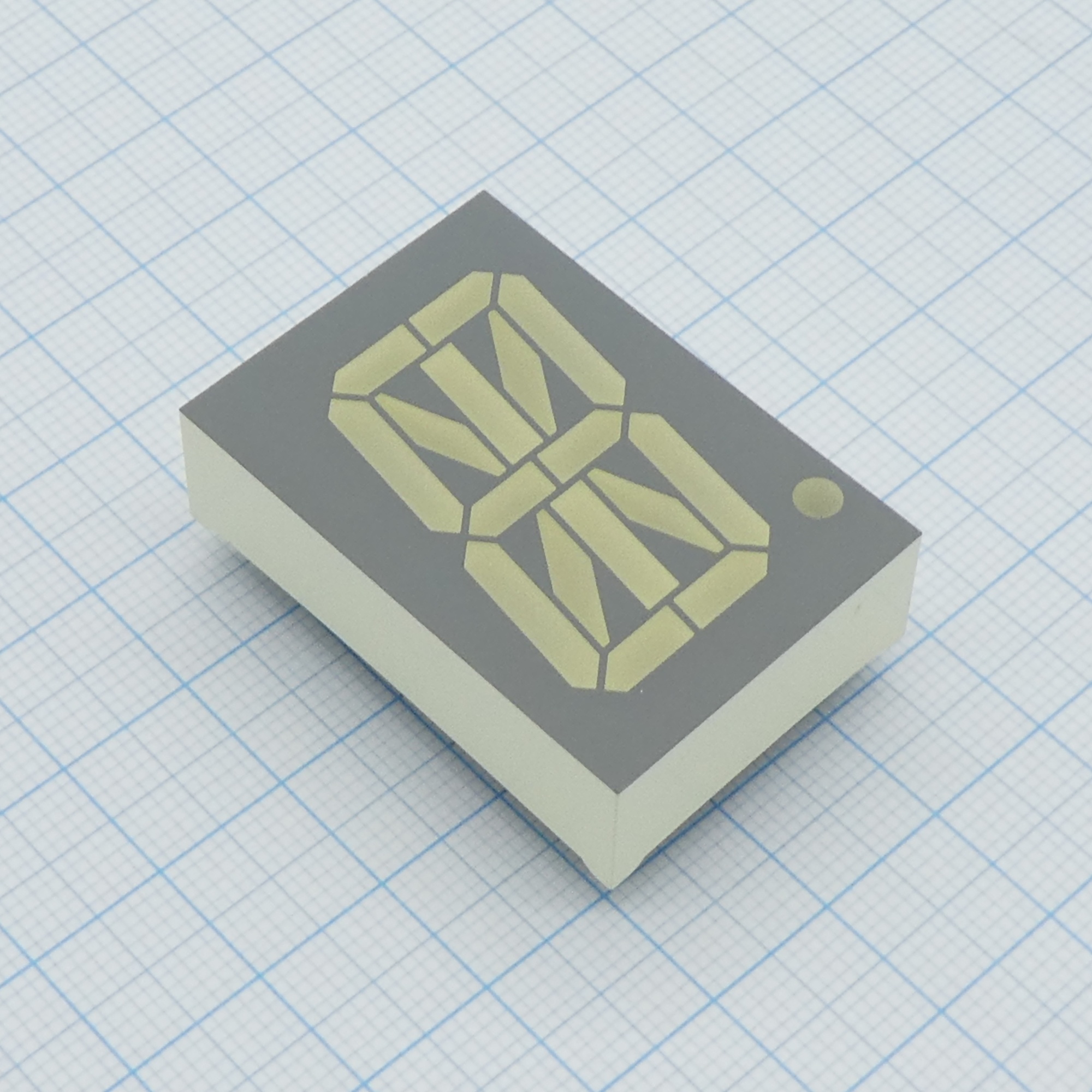 PSC12-11SURKWA - 1 разрядный индикатор 30,48мм/красный/630нм/31-63мкд/ОК