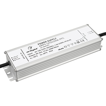 Блок питания ARPV-UH24320A-PFC (24V, 13.3A, 320W) 024272(1) - Источник напряжения с гальванической развязкой для светодиодных изделий. Входное напряжение 120-240 VAC. Выходные параметры: 24 В, 13,3 А, 320 Вт. Встроенный PFC >0,95. Герметичный алюминиевый 