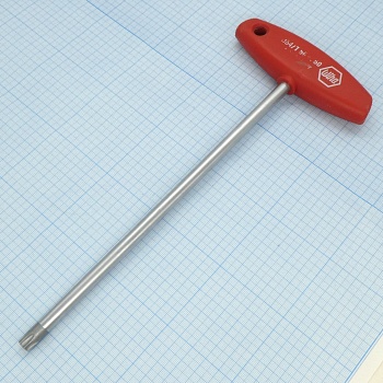 Отвертка 364 T50x250 - Т-образная отвертка torx T50 с длиной стержня 250мм