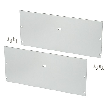 Заглушка ARH-POWER-W180 с отверстием 027923 - Заглушка ARH-POWER-W180 с отверстием. Материал - алюминий.  В комплекте 2 заглушки и 8 шурупов. Цена за комплект.