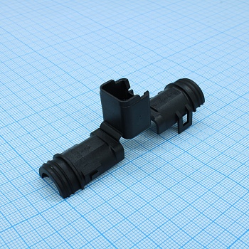 1011-255-0205 - Корпус автомобильного разъема (кожух), полиамид 6/6 коробка