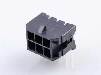 430450601 - Разъем штыревой двухрядный угловой на плату