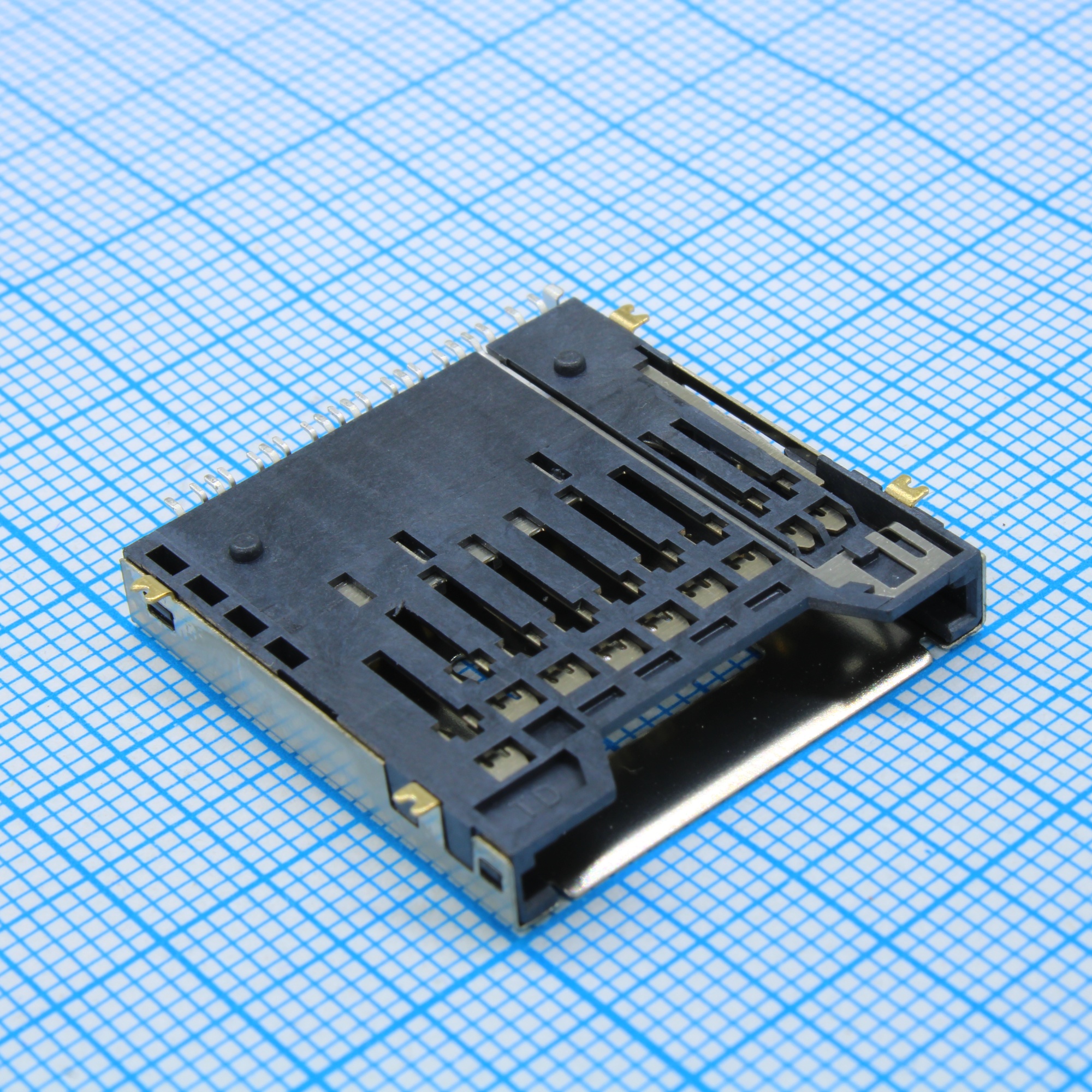 DS1139-02-26SS4BSR - Держатель SD карты, SMT