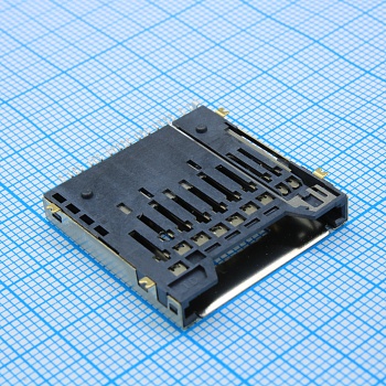DS1139-02-26SS4BSR - Держатель SD карты, SMT