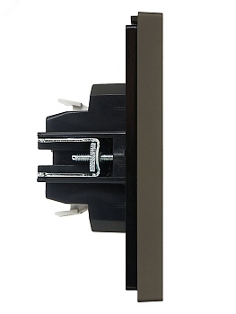 Выключатель проходной 1-кл. СП FORTE&PIANO 10А FP303 сер. IEK FP-V12-0-10-1-K03